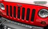 Sport Series Formed Mesh Grille Installs behind factory grille - Black. Use with Mopar Hood Lock #82 - image 4