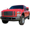 Grille Assembly Aftermarket Chrome Shell w/ 3 Pc Look Billet 54561 Installed - image 1
