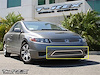Upper Class Mesh Bumper Grille Insert 2006-2008 Honda Civic Coupe - image 1