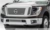 Nissan Titan Upper Class Stainless Mesh Bumper Overlay Polished - image 1