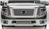 Nissan Titan Upper Class Stainless Mesh Bumper Overlay Polished - image 2