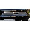 Upper Class Mesh Bumper Grille Overlay 3 Window Design Chrome - image 1