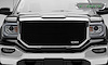 Billet Grille Insert- Black for 2016-Up Sierra - image 1
