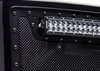 TORCH Series LED Light Grille 1 - 30 LED Bar Formed Mesh Grille Main Insert 1 Pc Black w/Blk Studs - image 2