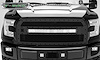 Ford F150 Torch Series LED Ligfht Main Grille 1- 30 Light Bar Black Powder Coated w/Center Bar w/Blk - image 1