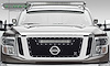 Nissan Titan- Torch Series- Led Light 20 in - Main Grille - - 3 Pc - Insert Mild Steel Black Powder - image 1