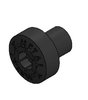X-METAL STUDS BLACK - image 2