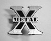 SMALL BRUSHED XMETAL LOGO - image 1