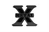 LARGE BLK X-METAL LOGO - image 1