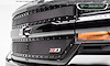Chevrolet Silverado Z71 Stealth X-Metal W/Black Rivets - Main Grille - Black Powdercoated Mild Steel - image 1
