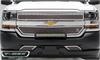 Chevrolet Silverado 1500 X-Metal Series 2 Pc Main Grille Overlay W/ Small Mesh Polished Stainless St - image 1