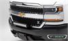 Chevrolet Silverado 1500 X-Metal Series 2 Pc Main Grille Overlay W/ Small Mesh Powdercoat Black Stee - image 1