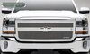 Chevrolet Silverado 1500 X-Metal Series Main Grille 1-Bar Replacement W/ Small Mesh Polished Stainle - image 2