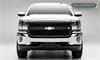 Chevrolet Silverado 1500 X-Metal Series Main Grille 1-Bar Replacement W/ Small Mesh Powder Coated Bl - image 1