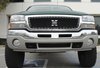 X-Metal Studded Mesh Grille 2003-2006 GMC Sierra Classic - image 2