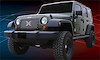 X-Metal Studded Mesh Grille 2007-2016 Jeep Wrangler - image 1