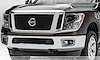 Nissan Stealth Titan X-Metal - Main Grille - - 3 Pc - Insert Mild Steel /Black Rivets-Black Powder C - image 1