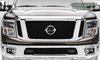 Nissan Stealth Titan X-Metal - Main Grille - - 3 Pc - Insert Mild Steel /Black Rivets-Black Powder C - image 3