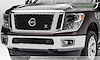 Nissan Titan X-Metal - Main Grille - 3 Pc - Insert Mild Steel Black Powder Coated - image 1