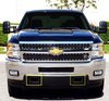 X-Metal Bumper Grille 2011-2012 Chevy Silverado HD - image 2