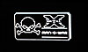 X-Metal Man-O-War Grille Badge - image 1