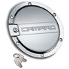 Defenderworx Billet Locking Fuel Door 2010-13 Chevy Camaro - image 1