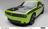 Challenger All except SRT hellcat Phantom hidden headlight primary grille Black with 304 stainless s - image 3