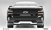 Chevrolet Silverado 1500 Zroadz Series Led Lighted Grille W/ One 20 Inch Slim Single Row Led Bar Zro - image 1