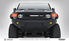 Toyota FJ Cruiser ZROADZ Series LED Lighted Grille w/ One 10 Inch Slim single row LED Bar ZROADZ Las - image 1