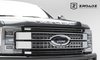 Brushed Aluminum Front Upper Grille Light Mounting Kit for 2017-Up F-250/F-350 - image 4