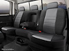 NP92-66 GRAY NP90-Series Neoprene Custom-Fit Rear Seat Cover, Black/Gray Center Panel Fits Select Chevy/GMC