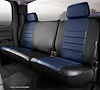 SL62-60 BLUE SL60-Series Leatherlite Simulated Leather Custom-Fit Rear Seat Cover, Blue Fits Select Ram - image 1