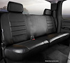 SL62-68 BLK/BLK SL60-Series Leatherlite Simulated Leather Custom-Fit Rear Seat Cover, Black Fits Select Chevy/GMC - image 1