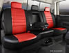 SL67-32 RED SL60-Series Leatherlite Simulated Leather Custom-Fit Front Seat Cover, Red Fits Select Ford - image 1