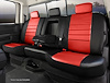 SL67-6 RED SL60-Series Leatherlite Simulated Leather Custom-Fit Front Seat Cover, Red Fits Select Ford, Mazda - image 1