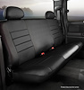 SL67-7 BLK/BLK SL60-Series Leatherlite Simulated Leather Custom-Fit Front Seat Cover, Black Fits Select Ford - image 1