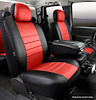 SL68-16 RED SL60-Series Leatherlite Simulated Leather Custom-Fit Front Seat Cover, Red Fits Select Chevy/GMC - image 1
