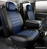 SL68-8 BLUE SL60-Series Leatherlite Simulated Leather Custom-Fit Front Seat Cover, Blue Fits Select Chevy/GMC - image 1