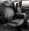 SL68-8 GRAY SL60-Series Leatherlite Simulated Leather Custom-Fit Front Seat Cover, Gray Fits Select Chevy/GMC - image 1