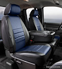 SL69-37 BLUE SL60-Series Leatherlite Simulated Leather Custom-Fit Front Seat Cover, Blue Fits Select Ram - image 1