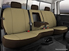 SP87-31 TAUPE SP80-Series Seat Protector Poly-Cotton Custom-Fit Front Seat Cover, Taupe Fits Select Ford - image 1