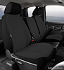 SP89-15 BLACK SP80-Series Seat Protector Poly-Cotton Custom-Fit Front Seat Cover, Black Fits Select Dodge - image 1