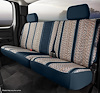 TR42-14 NAVY TR40-Series Wrangler Saddleblanket Custom-Fit Rear Seat Cover, Navy Fits Select Ford - image 1