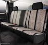 TR42-60 BLACK TR40-Series Wrangler Saddleblanket Custom-Fit Rear Seat Cover, Black Fits Select Ram - image 1