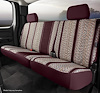 TR42-60 WINE TR40-Series Wrangler Saddleblanket Custom-Fit Rear Seat Cover, Wine Fits Select Ram - image 1