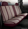 TR47-21 WINE TR40-Series Wrangler Saddleblanket Custom-Fit Front Seat Cover, Wine Fits Select Ford - image 1