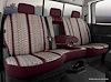 TR47-31 WINE TR40-Series Wrangler Saddleblanket Custom-Fit Front Seat Cover, Wine Fits Select Ford - image 1