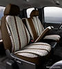 TR47-36 BROWN TR40-Series Wrangler Saddleblanket Custom-Fit Front Seat Cover, Brown Fits Select Ford - image 1