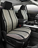 TR47-37 BLACK TR40-Series Wrangler Saddleblanket Custom-Fit Front Seat Cover, Black Fits Select Ford