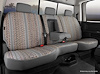 TR47-3 GRAY TR40-Series Wrangler Saddleblanket Custom-Fit Front Seat Cover, Gray Fits Select Ford - image 1